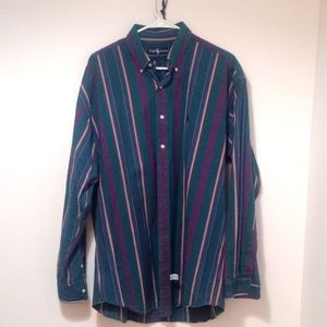 vintage Ralph Lauren lg. button down long sleeve shirt